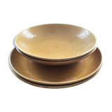 Lot of 4 honey plates