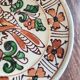 Ceramic plate Mathé Dénes pottery Korond