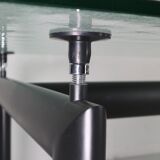 Table à manger en verre Le Corbusier 'LC6' pour Cassina, 1970 Italie