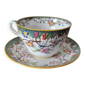 Grande Tasse à Thé ou à Chocolat en Porcelaine VPF  Décor Minton