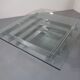 Sculptural Chrome Coffee Table by David Hicks, Italy, 1960s