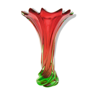 Murano lily vase