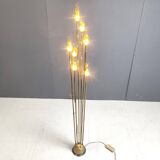 Murano glass leaf Floor Lamp, 1980s