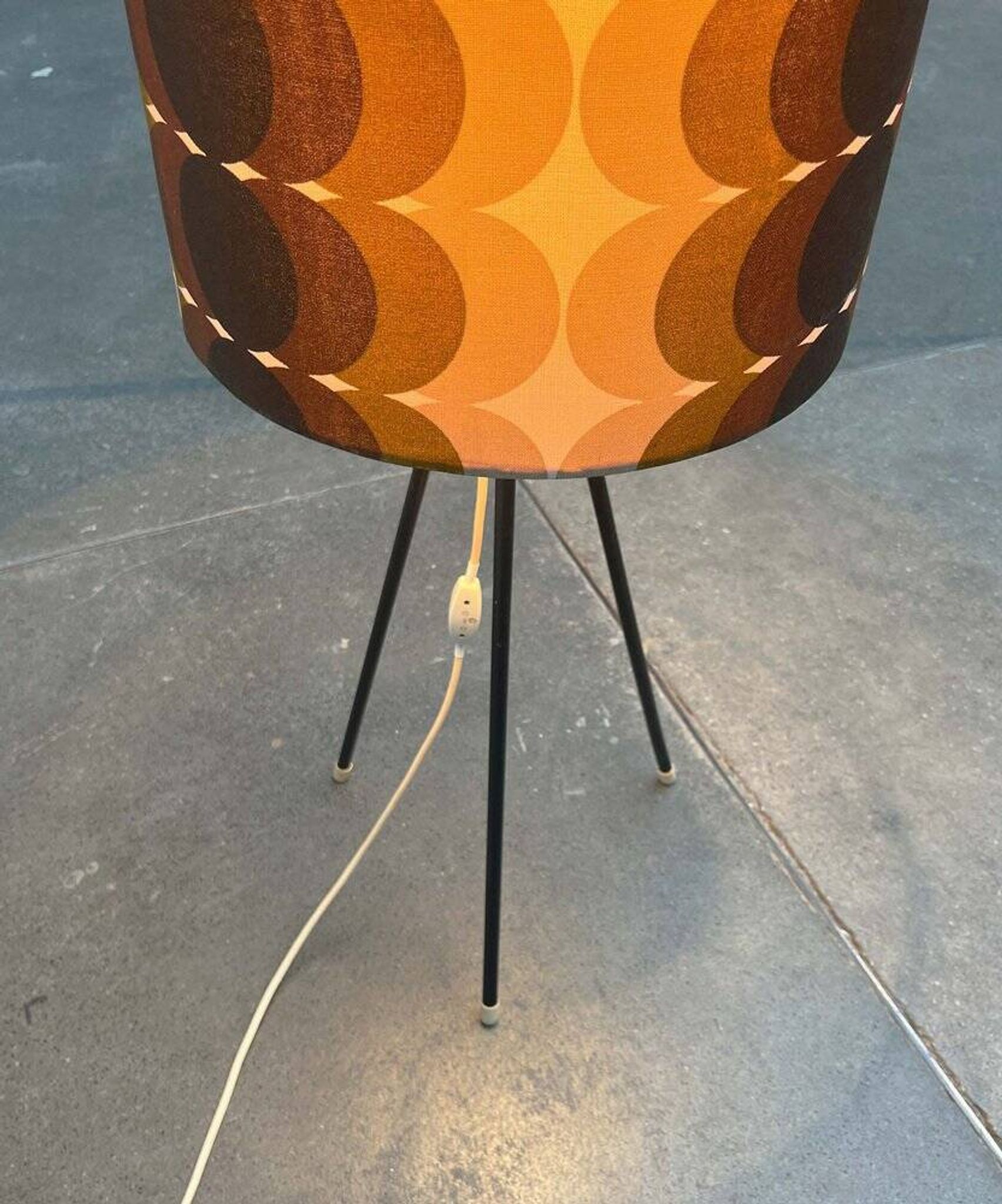 Mid-Century Modern Tripod Floor Lamp, 1960s