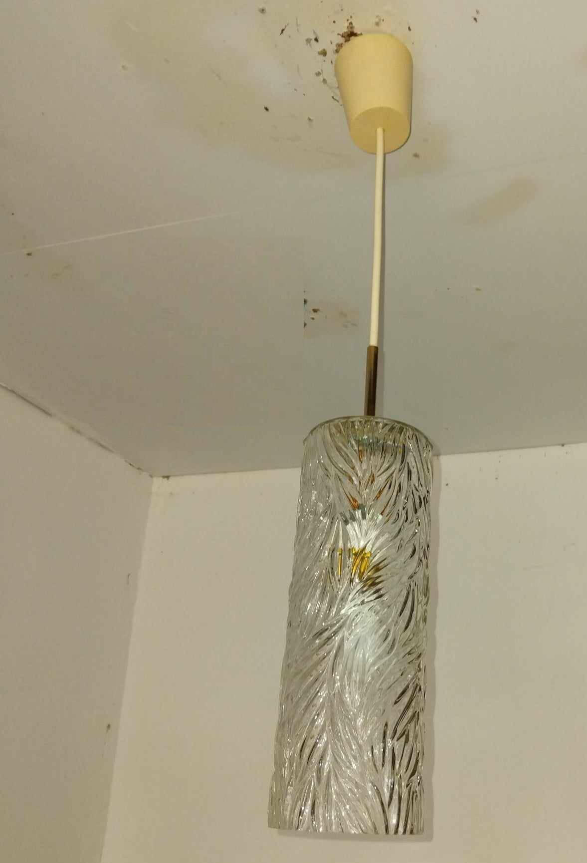 60s Murano glass pendant light