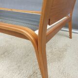 Bow Wood bed 190x80 Daybed Steiner 1950