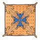 Desert Bar Rug by JC de Castelbajac 200x200 cm