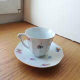 Service à café ancien en porcelaine fine Limoza