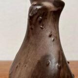 Organic studio pottery vase in mid-century style by Montanus & Remy, Germany, 1960s.