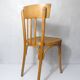 Ancienne chaise bistrot Baumann en bois courbé