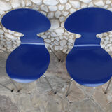 Suite of 4 ant chairs 3101 series 7 Arne Jacobsen for Fritz Hansen Ant chair