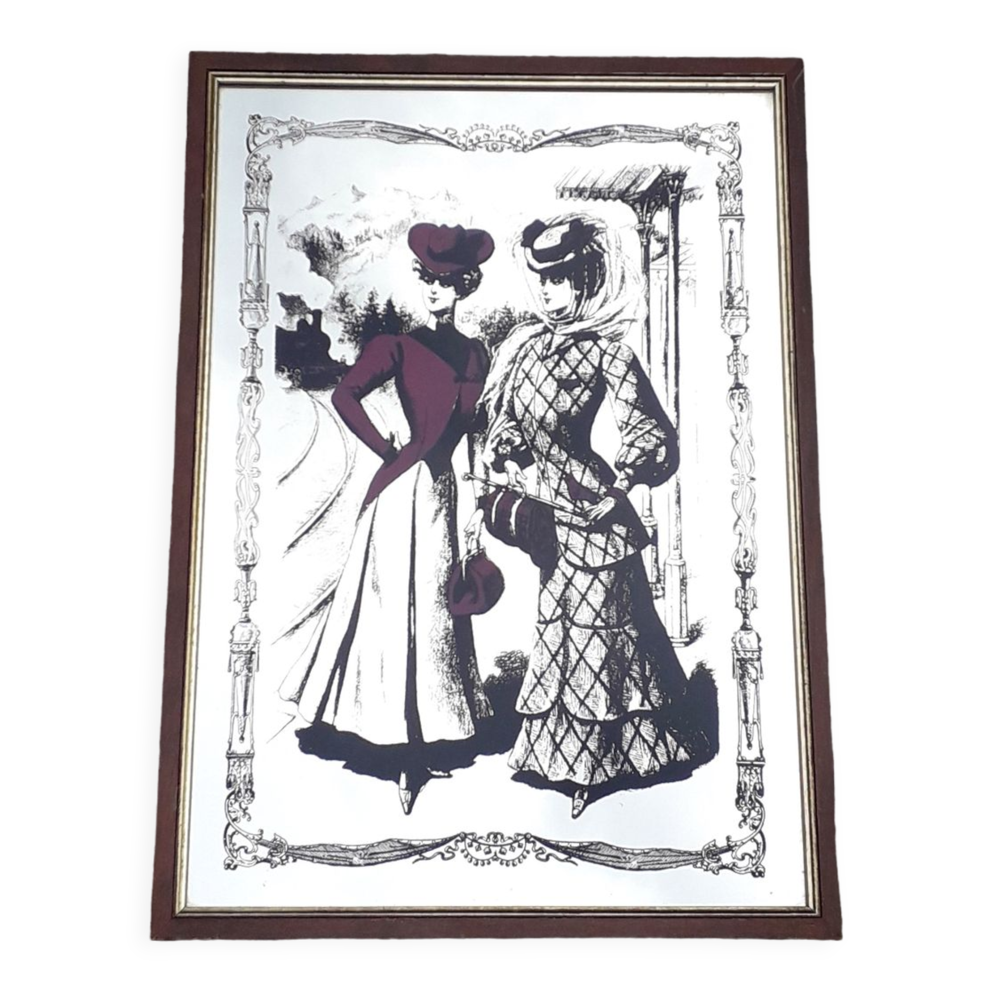 Miroir illustré 1960 42x30cm