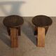 Wooden tables, 20th century