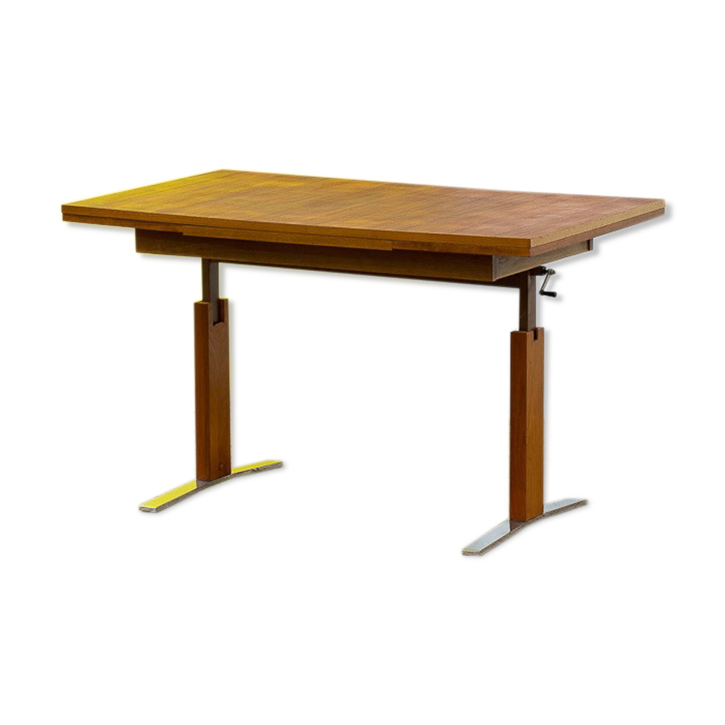 Vintage teak coffee table 118 cm