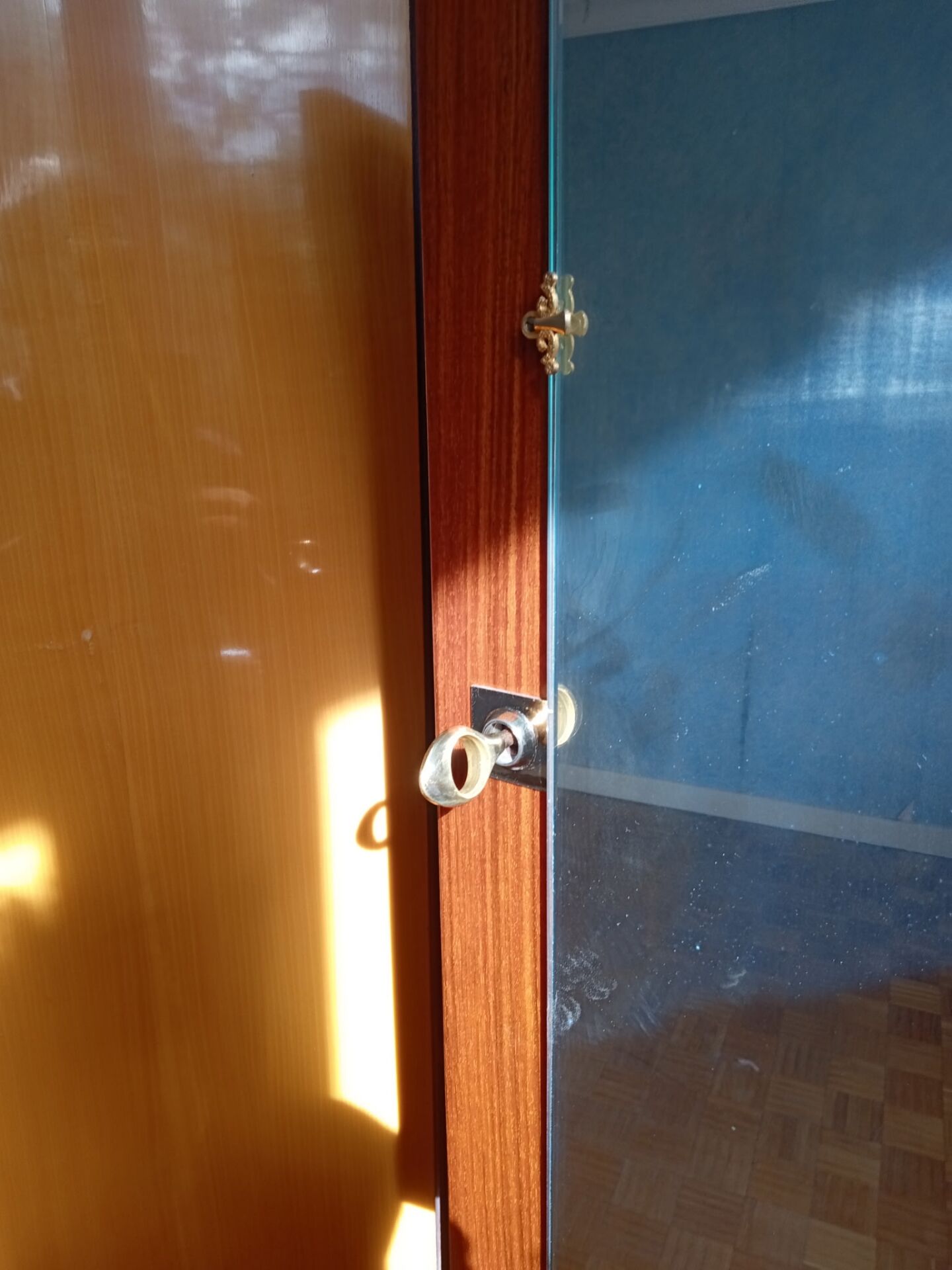 Vintage 4-door wardrobe