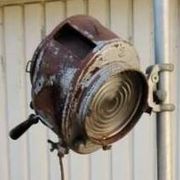 Cremer projector from the 1950s on wheels.