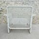 Openwork metal armchair, Talin, 70s