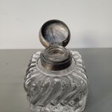 Encrier ancien en verre