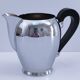 vintage "domed" milk jug by Carlo Alessi, stainless steel