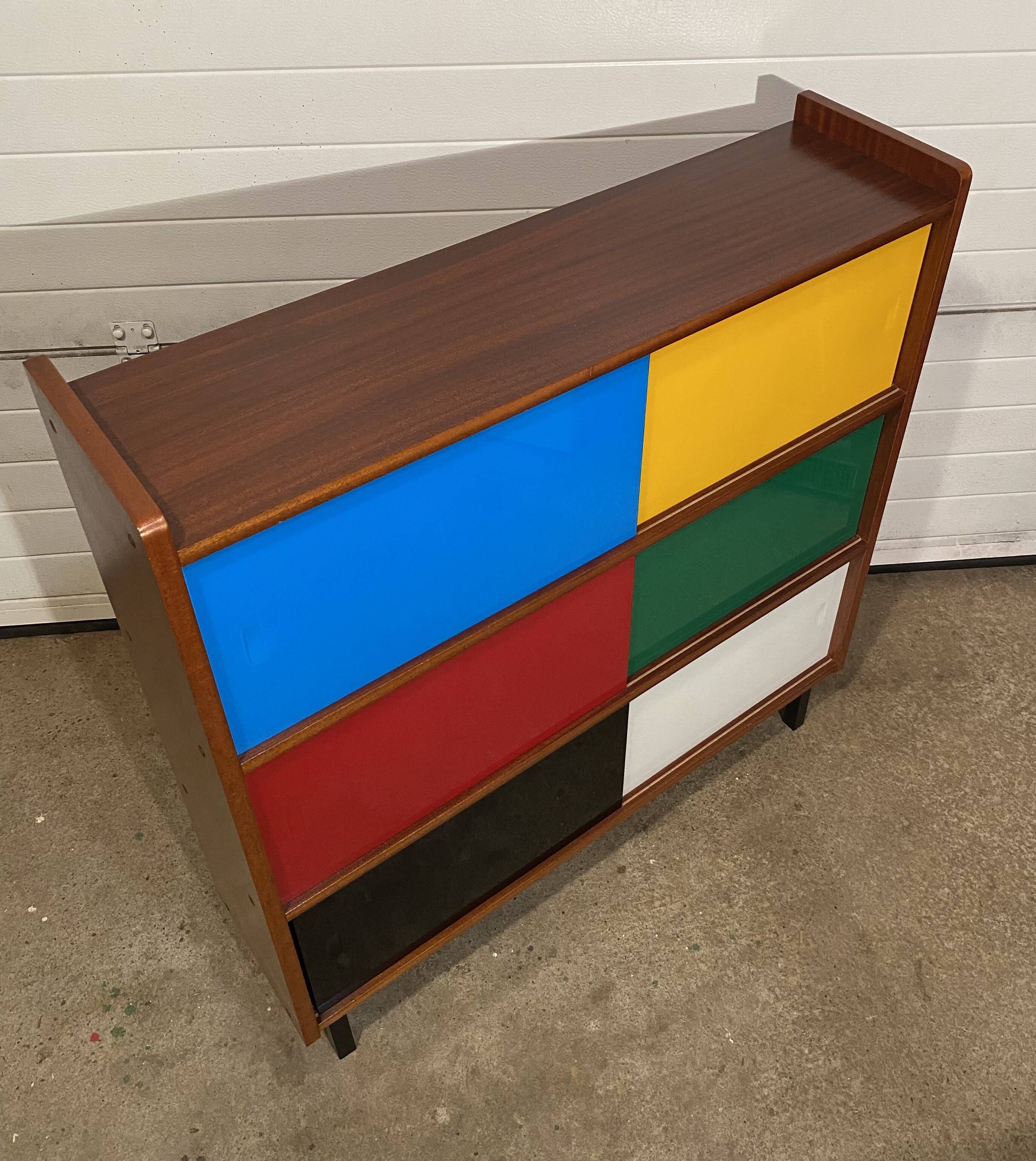 Bibliothèque/vitrine vintage