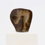 Studio Pottery Free Form Ceramic Glazed Vase 1960s