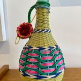 Vintage scoubidou bottle