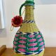 Bouteille scoubidou vintage