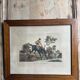 Engraving The Return of the Hunter by C. Vernet early 20th century