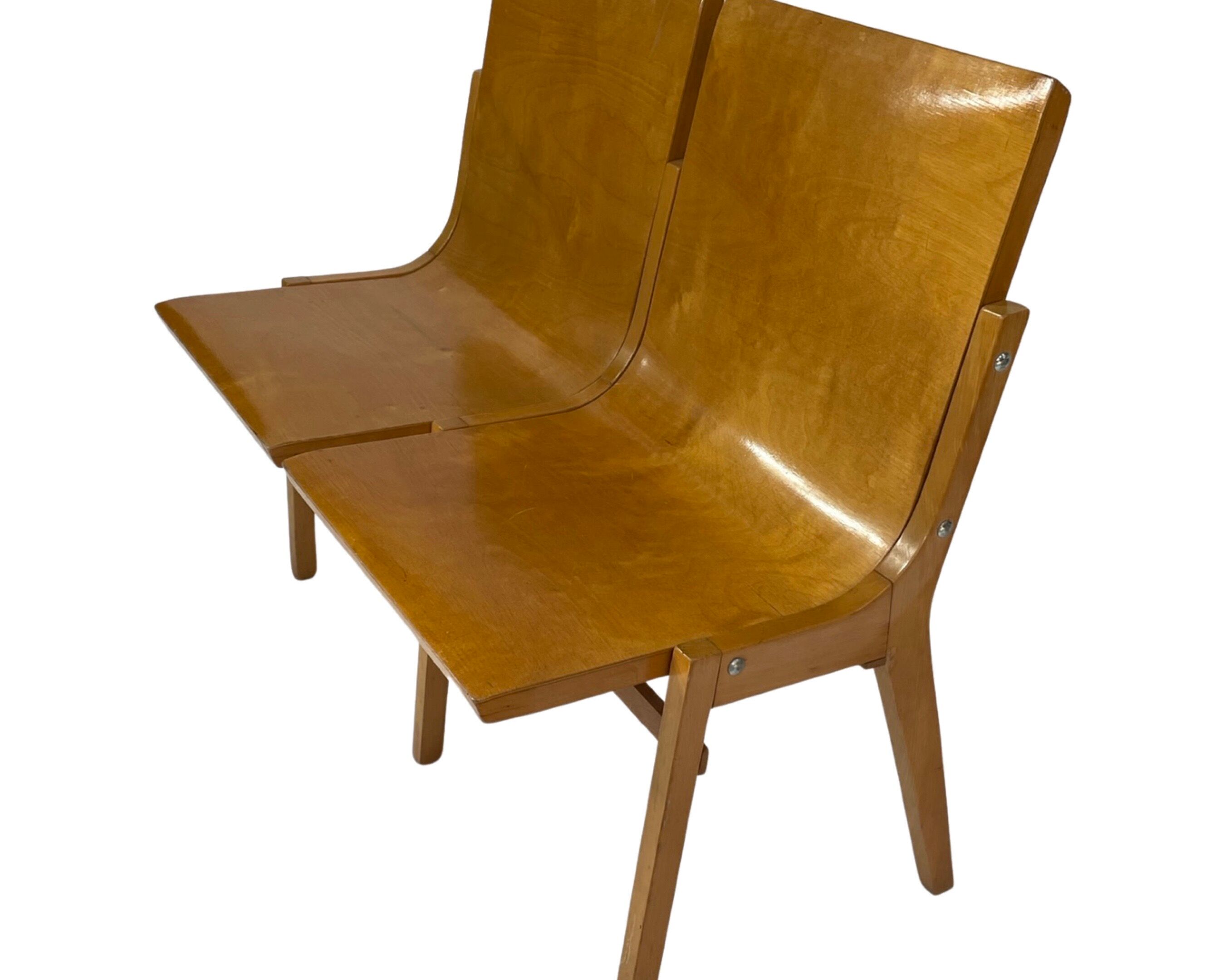 Vintage Roland Rainer 2 seater 1960