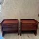 Pair of vintage Scandinavian bedside tables