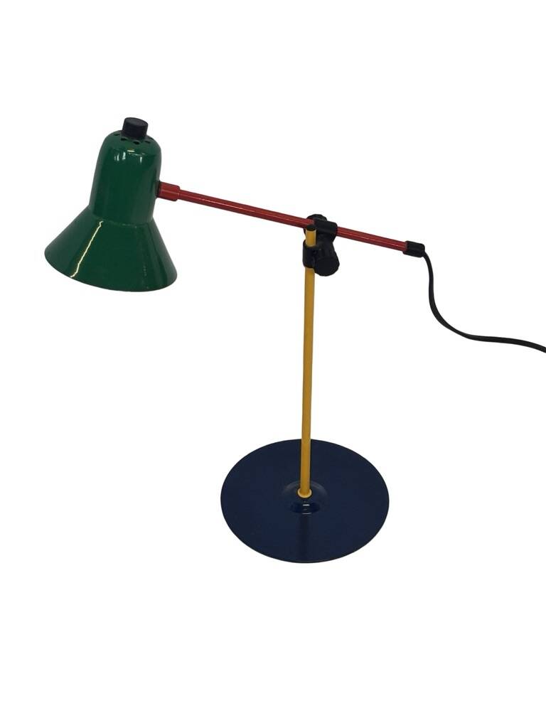 Lampe de bureau massive vintage, années 1980