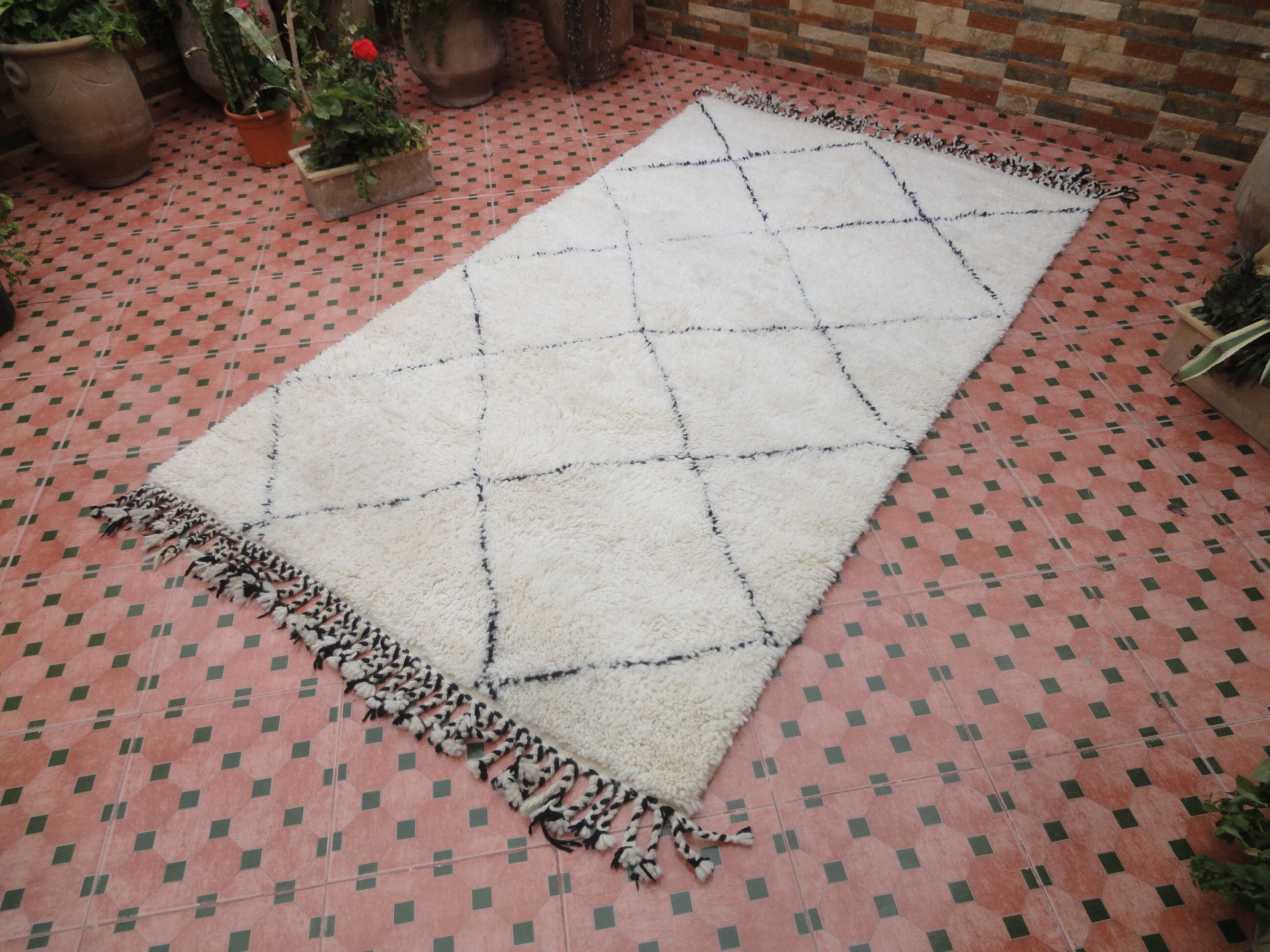 Carpet beni ourain 250x143cm