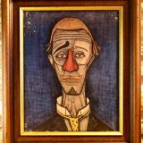 Lithograph on canvas signed Buffet