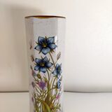 vintage exagonal wall vase pattern flowers from the countryside