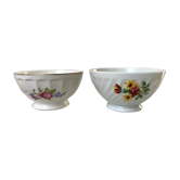 Duo de bols vintage digoin années 60