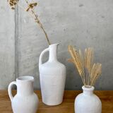 Set of 3 sandstone vases