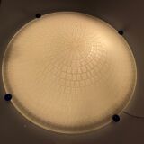 Large Murano Glass Flushmount Ceiling Light, 1980s