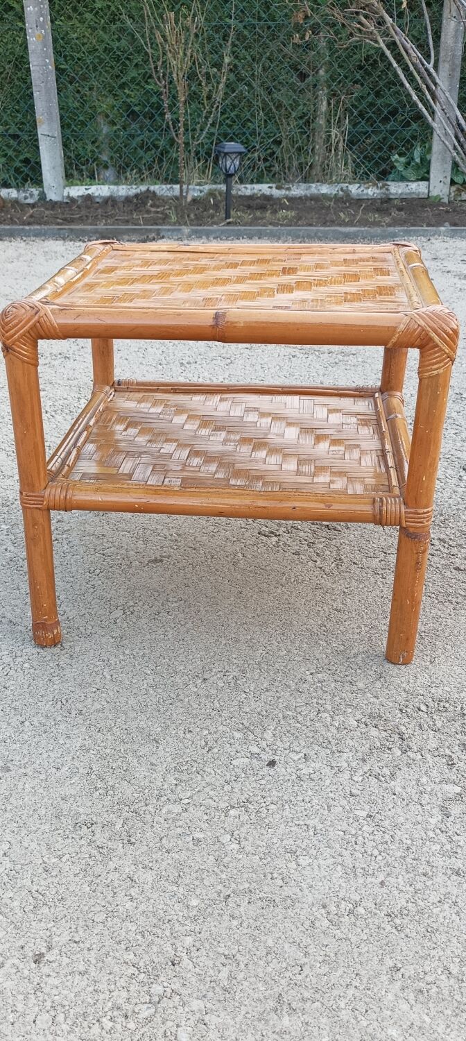 Bamboo coffee table