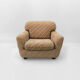 Fauteuil italien pastel Zorzi du milieu du siècle des années 1970