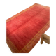 Tapis berbère rose et jaune Maroc