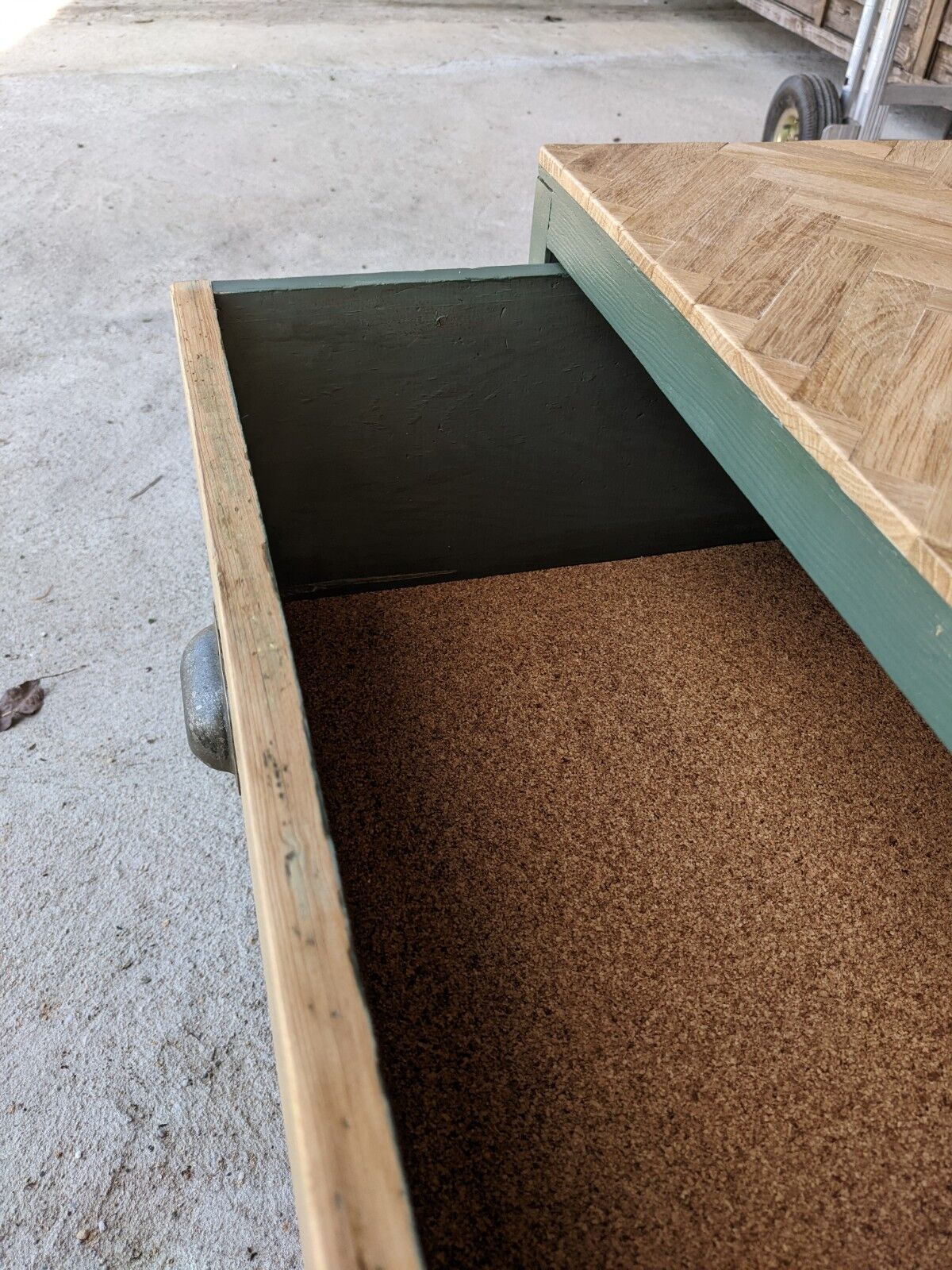 Colorful coffee table