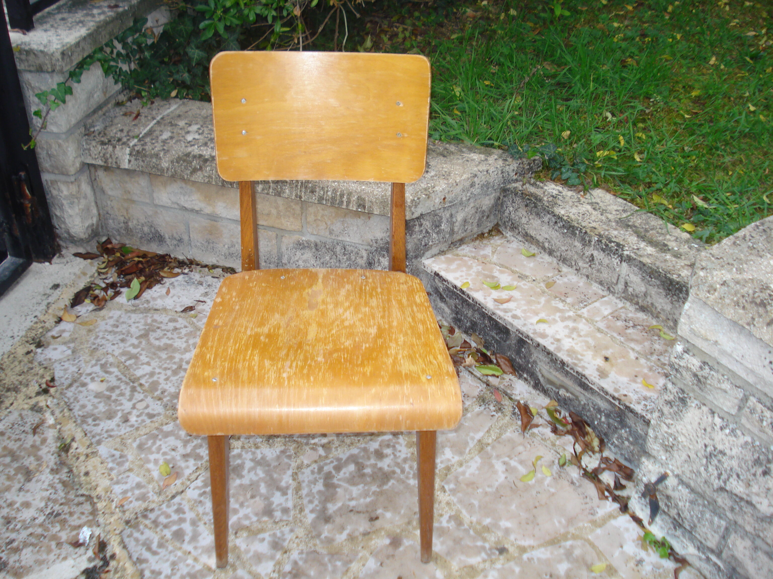 Chaise Marcel Gascoin type CD circa 1947, Arhec  1950