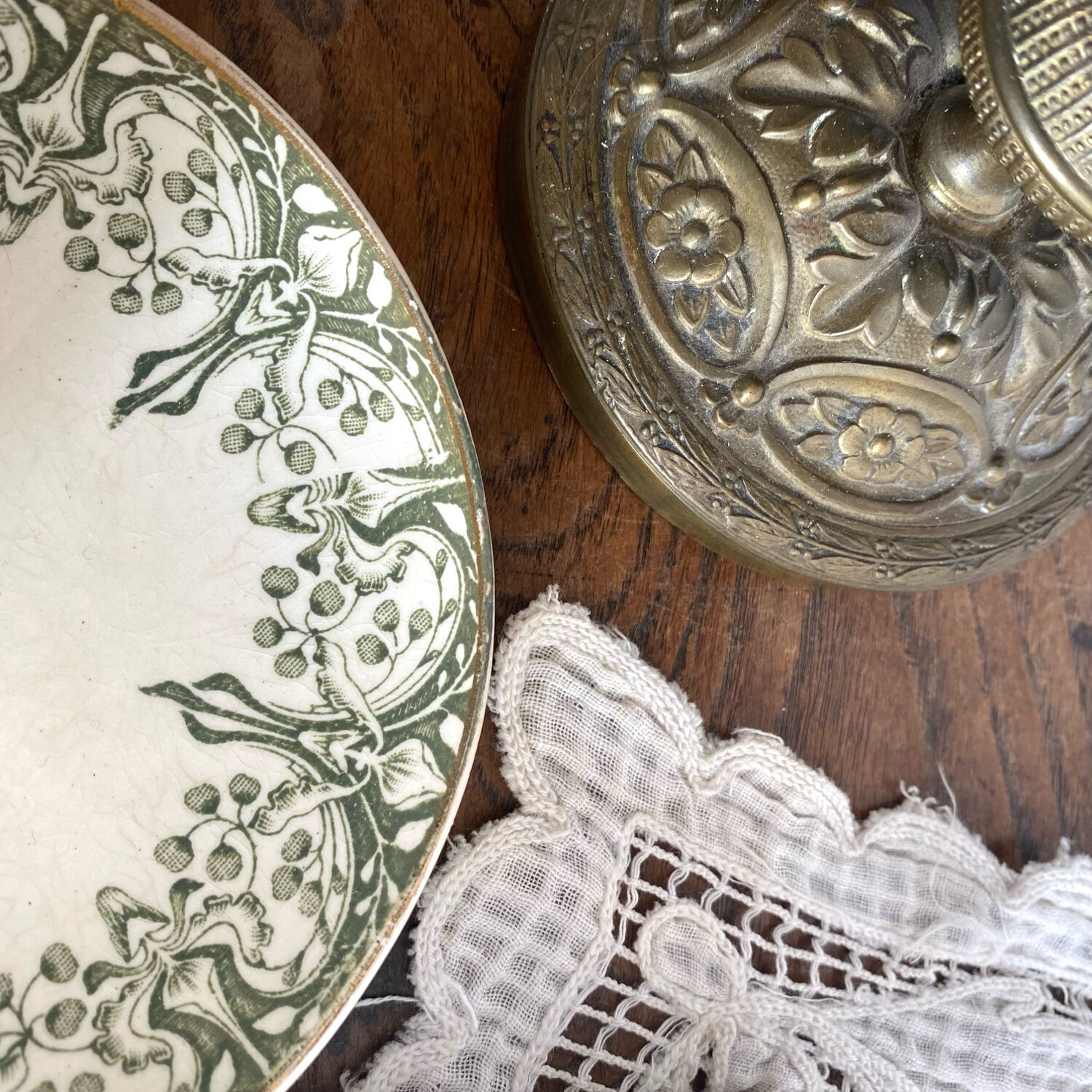 Ironstone cup Creil and Montereau