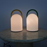 Pair of lamps "Tender" by R. Lanciani for Tronconi