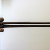 Wooden towel rail 2 branches early XXth