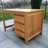 Solid oak desk 70s