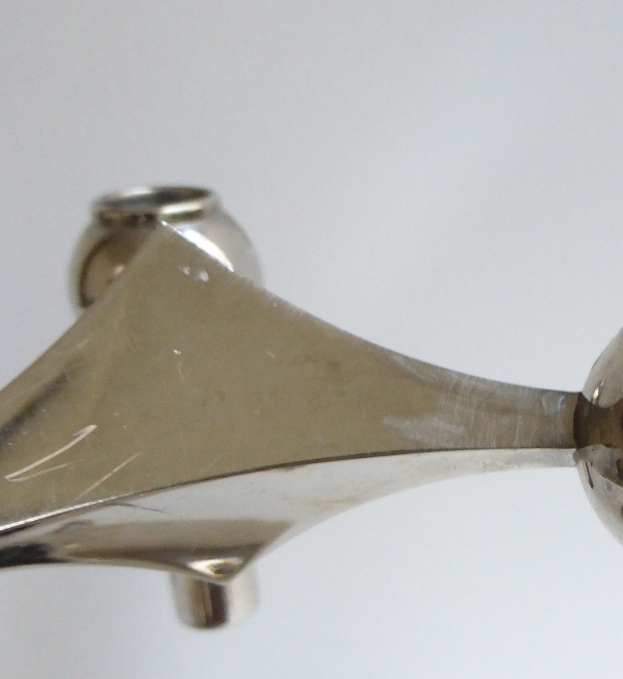 Set of 2 S22 candlesticks and a 1970's S44 Nagel cup