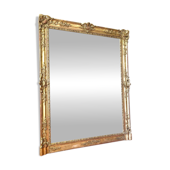 Old mirror from the 19th century restoration period