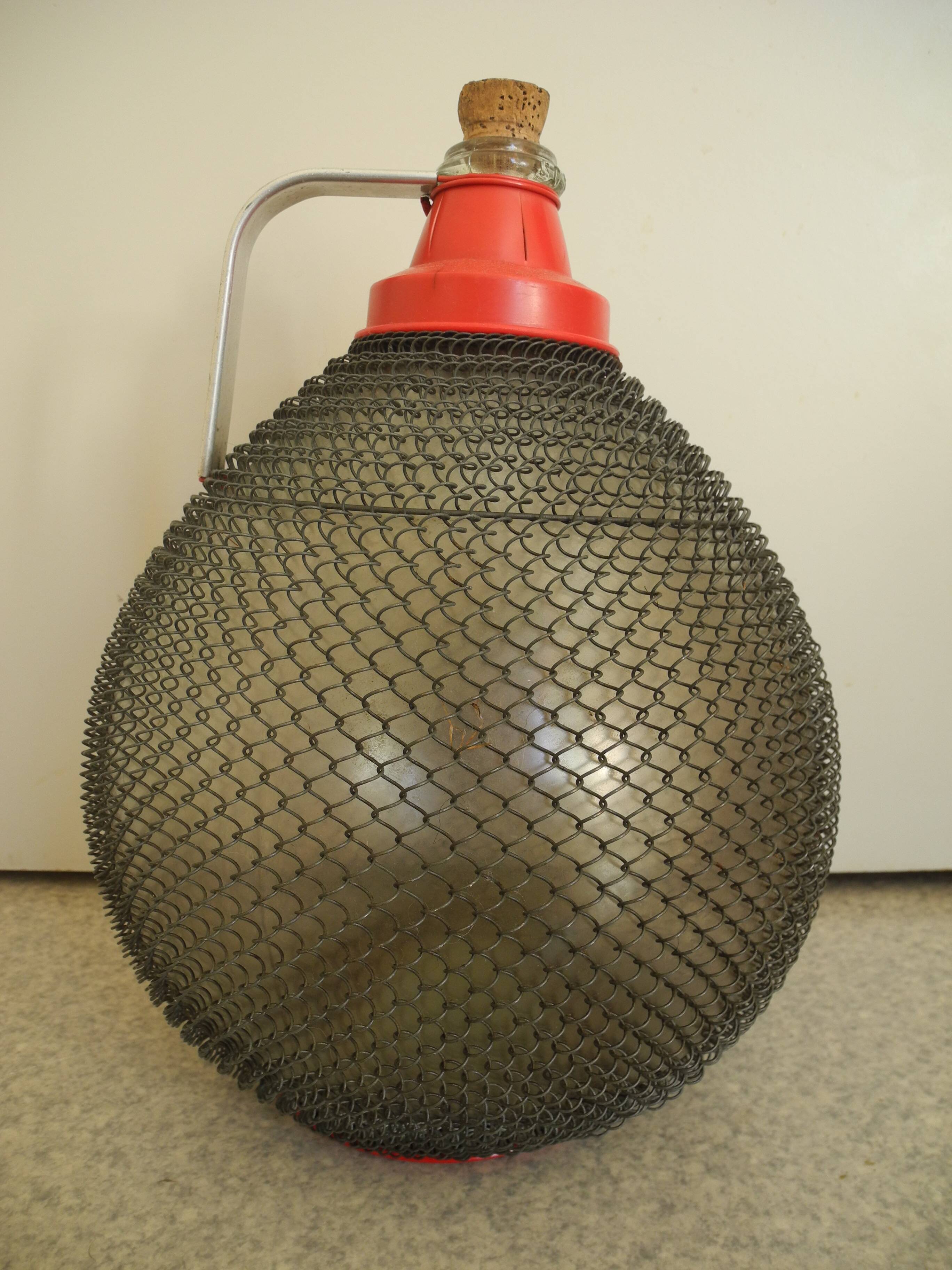 Old demijohn Verac SGDG old french demijohn carboy 50s