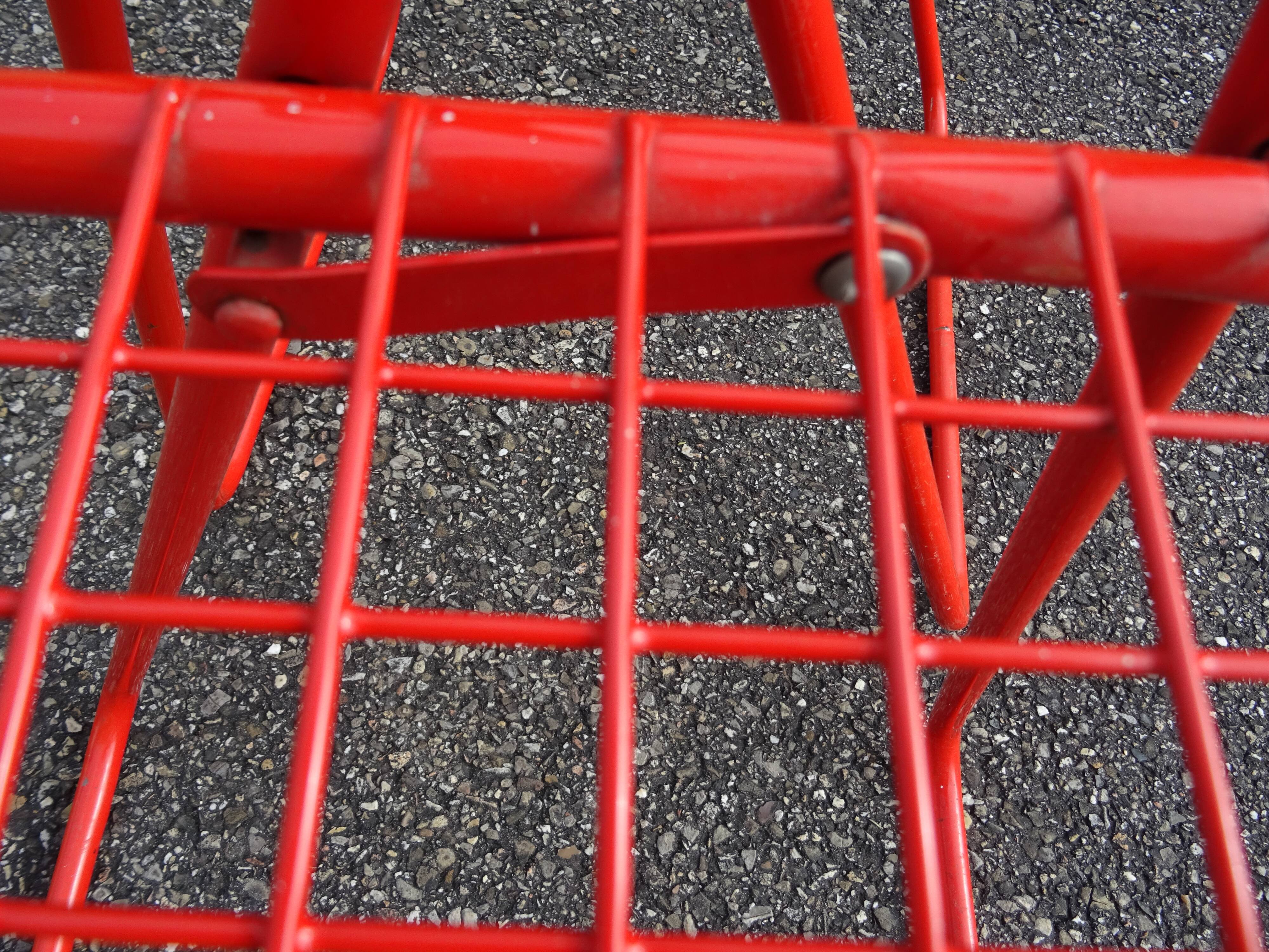 Pair of folding chairs Ted Net N. Gamelgaard 80s Ikéa